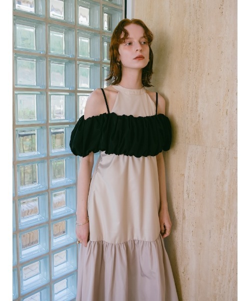 sahara（サハラ）の「3way Gather Bustier/3ウェイギャザービスチェ（その他トップス・レディース・ブラック/キナリ/ネイビー・FREE）」の10枚目の写真