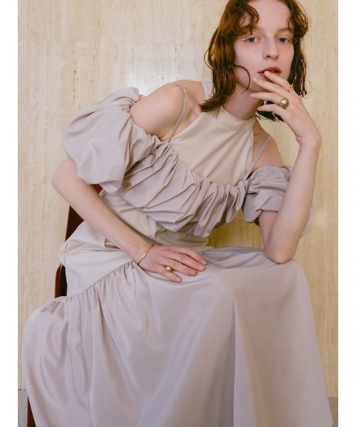 sahara（サハラ）の「3way Gather Bustier/3ウェイギャザービスチェ（その他トップス・レディース・ブラック/キナリ/ネイビー・FREE）」の18枚目の写真