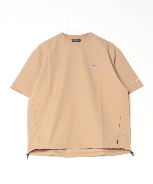THOUSAND MILE（サウザンドマイル）の「THOUSAND MILE/サウザンドマイル　ドローコードTEE　 SHORTSLEEVE DRAWCORD TEE（Tシャツ/カットソー・メンズ・ベージュ/ブラック・M/S/L）」の22枚目の写真