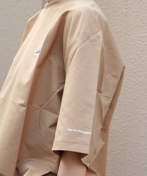 THOUSAND MILE（サウザンドマイル）の「THOUSAND MILE/サウザンドマイル　ドローコードTEE　 SHORTSLEEVE DRAWCORD TEE（Tシャツ/カットソー・メンズ・ベージュ/ブラック・M/S/L）」の13枚目の写真