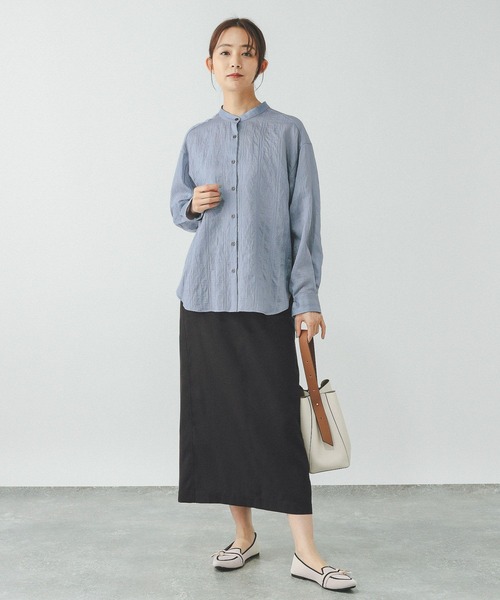 セール】アソート柄シアーシャツ/288604（シャツ/ブラウス