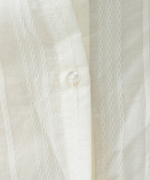 GLOBAL WORK（グローバルワーク）の「アソート柄シアーシャツ/288604（シャツ/ブラウス・レディース・グリーン系その他2/ブラック/ライトベージュ/アイボリー/ブルー系その他3・MEDIUM/LARGE）」の15枚目の写真