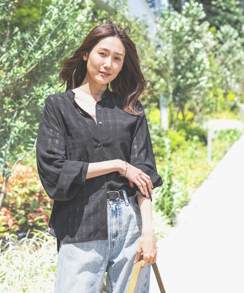 トップス s__nr110 SAILOR COLLAR DETAIL KNIT TOP