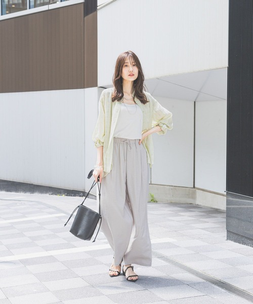 セール】アソート柄シアーシャツ/288604（シャツ/ブラウス）｜GLOBAL