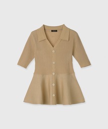 anuans（アニュアンス）の「ペプラムニットトップス（ニット