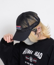 SVEC（シュベック）の「パネルメッシュ × ツバツイル FTW 刺繍キャップ（キャップ）」