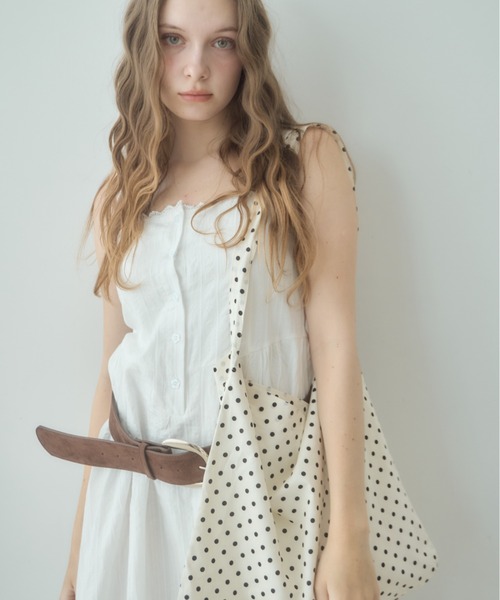 Birthday room(バースデイルーム)の「コットンキャミワンピース/cotton camisole onepiece(ワンピース・レディース・ホワイト・FREE)」の7枚目の写真