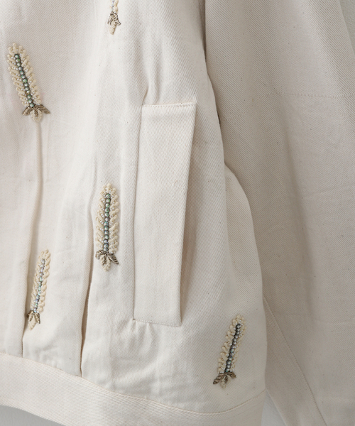 【関税込み】Kartik Research パープル 刺繍 フーディ フラワーエンブロイダリービッグフーディ – Darich (ダーリッチ)