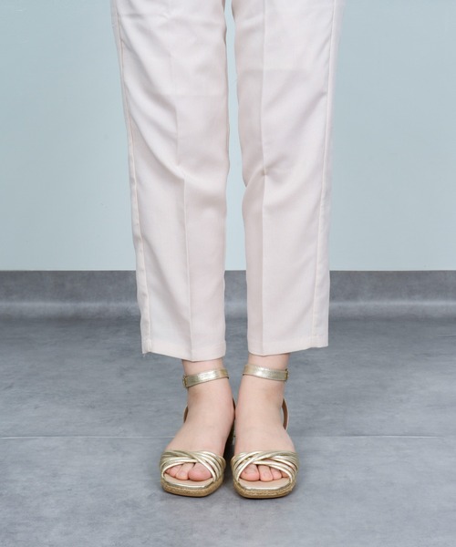 GAIMO（ガイモ）の「【GAIMO/ガイモ】エスパドリーユ 　ウェッジサンダル（サンダル・レディース・グレー/ゴールド・36/37/38/39）」の12枚目の写真