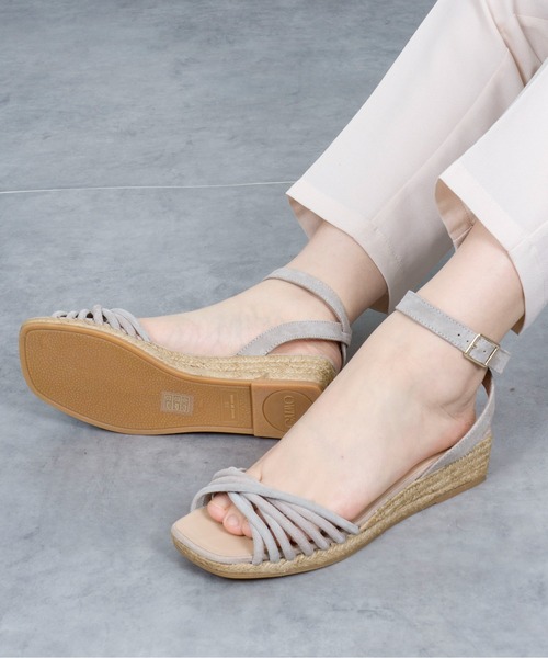 GAIMO（ガイモ）の「【GAIMO/ガイモ】エスパドリーユ 　ウェッジサンダル（サンダル・レディース・グレー/ゴールド・36/37/38/39）」の20枚目の写真