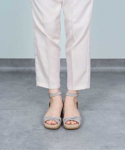 GAIMO（ガイモ）の「【GAIMO/ガイモ】エスパドリーユ 　ウェッジサンダル（サンダル・レディース・グレー/ゴールド・36/37/38/39）」の22枚目の写真