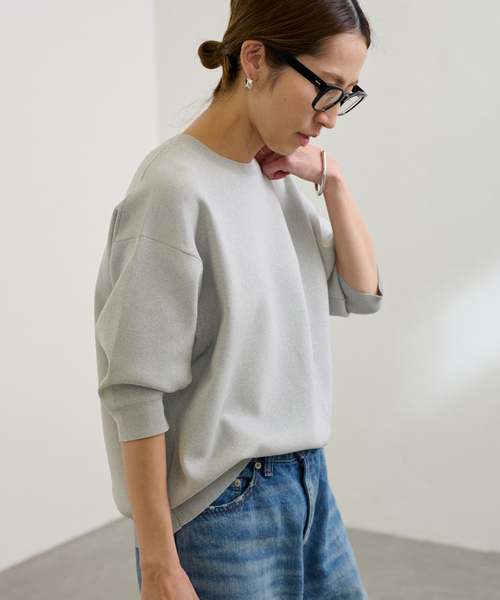 ≪WEB限定追加≫ウォッシャブルスムースプルオーバー（ニット