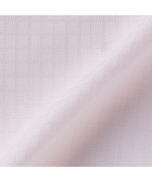 TOKYO SHIRTS(トウキョウシャツ)の「透け防止 形態安定ノーアイロン スキッパー 長袖ビジネスワイシャツ(ビジネスシャツ・レディース・ピンク・LL/M/L/XS/S/XL)」の5枚目の写真