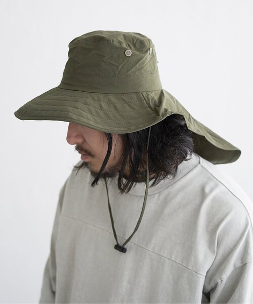VENCEEXCHANGE（ヴァンスエクスチェンジ）の「フィッシング2ハット（ハット・メンズ・カーキ/アイボリー/ブラック・フリー）」の9枚目の写真