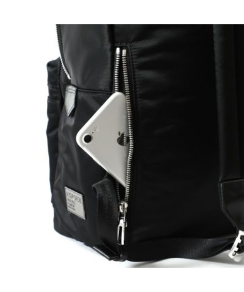 PELLE MORBIDA(ペッレモルビダ)の「Hydrofoil(ハイドロフォイル) HYD018-バックパック(バックパック/リュック・メンズ・ブラック・FREE)」の12枚目の写真
