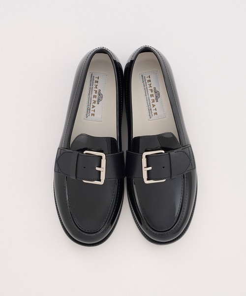 TEMPERATE（テンパレイト）の「TEMPERATE / テンパレイト GLEN SLV（レイン対応）（ローファー・レディース・Black/グレー・36/37/38/39/40/41/42）」の2枚目の写真