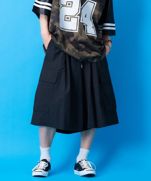 kry clothing ハーフパンツ　ankorock reflem スパンキーカーゴハーフパンツ -90sスケーター- ankoROCK(アンコ