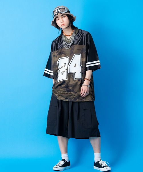 a.p.o.v.(エーピーオービー)の「a.p.o.v. スーパービッグナイロンカーゴハーフパンツ(カーゴパンツ・メンズ・モカ/ブラック/カーキ/ブラウン・ONESIZE)」の6枚目の写真