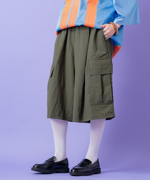 a.p.o.v.(エーピーオービー)の「a.p.o.v. スーパービッグナイロンカーゴハーフパンツ(カーゴパンツ・メンズ・モカ/ブラック/カーキ/ブラウン・ONESIZE)」の12枚目の写真