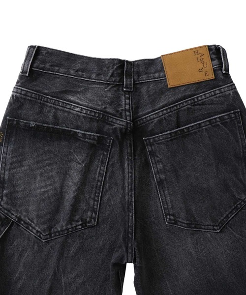 DRESSLAVE（ドレスレイブ）の「HAIKURE / WINONA SPIDER BLACK ASIAN FIT(ブラックストレートデニム HEW03326DF119L.790)（デニムパンツ・レディース・ブラック・24/23）」の14枚目の写真