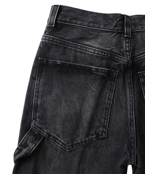 DRESSLAVE（ドレスレイブ）の「HAIKURE / WINONA SPIDER BLACK ASIAN FIT(ブラックストレートデニム HEW03326DF119L.790)（デニムパンツ・レディース・ブラック・24/23）」の15枚目の写真