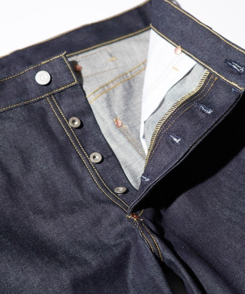 PENNEYS(ぺニーズ)の「PENNEY'S FOREMOST / ぺニーズフォアモスト BACK STRAP 40S 5POCKET PANT RIGID シンチバック 5ポケット デニムパンツ リジッド(デニムパンツ・メンズ・インディゴブルー・32inch/34inch/30inch)」の8枚目の写真