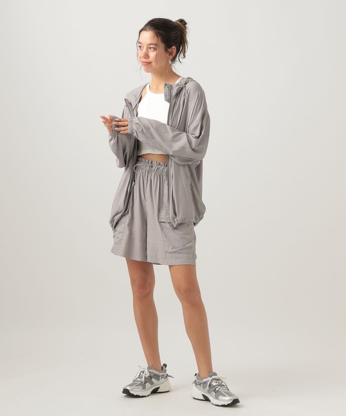 Ocean Pacific（オーシャンパシフィック）の「【Ocean Pacific(オーシャンパシフィック)】別注ファンクションショートパンツ（その他パンツ・レディース・グレー/ライトブルー・FREE）」の4枚目の写真