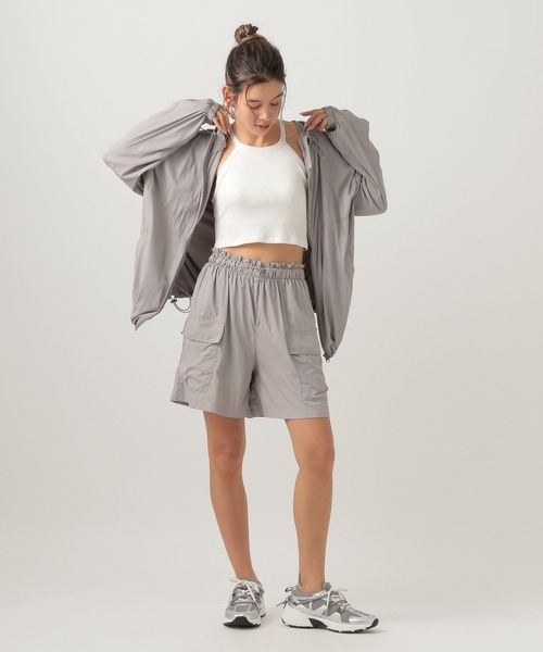 Ocean Pacific（オーシャンパシフィック）の「【Ocean Pacific(オーシャンパシフィック)】別注ファンクションショートパンツ（その他パンツ・レディース・グレー/ライトブルー・FREE）」の5枚目の写真