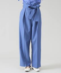 Tiara | ウエストタックワイドパンツ(その他パンツ)