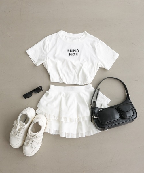 swim/フリルタンク+ティアードミニ/3点セット