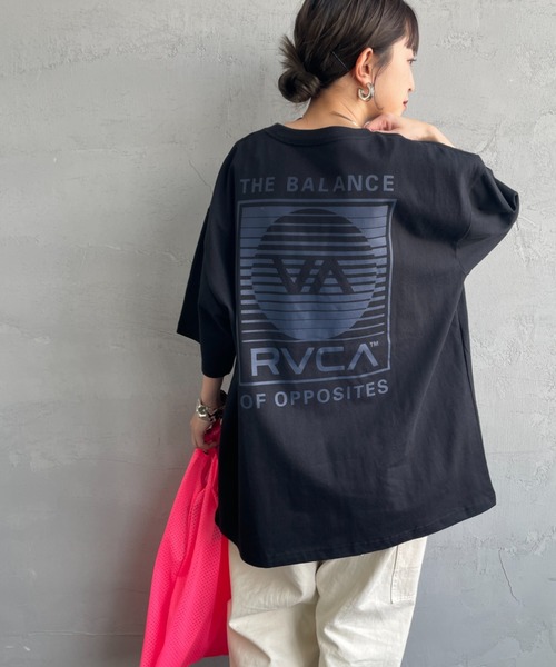 RVCA（ルーカ）の「[RVCA/ルーカ] BLINDER BOX バックプリント ショートスリーブTシャツ（Tシャツ/カットソー・レディース・ピンク/ホワイト/ブラック・M/L/XL）」の3枚目の写真
