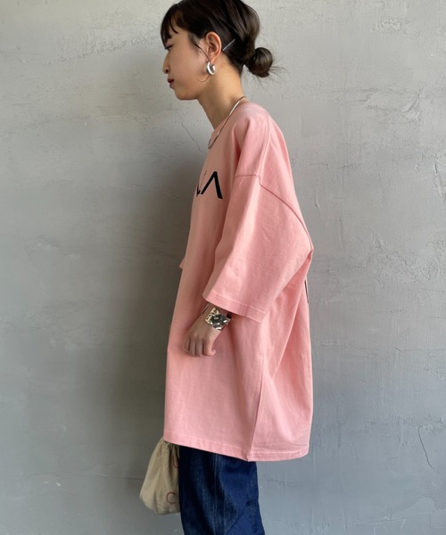 RVCA（ルーカ）の「[RVCA/ルーカ] BLINDER BOX バックプリント ショートスリーブTシャツ（Tシャツ/カットソー・レディース・ピンク/ホワイト/ブラック・M/L/XL）」の18枚目の写真