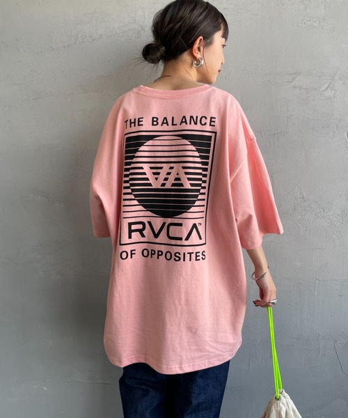 RVCA（ルーカ）の「[RVCA/ルーカ] BLINDER BOX バックプリント ショートスリーブTシャツ（Tシャツ/カットソー・レディース・ピンク/ホワイト/ブラック・M/L/XL）」の19枚目の写真
