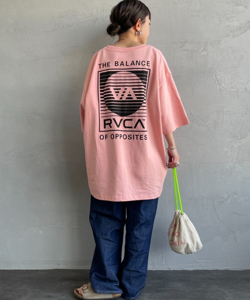 RVCA（ルーカ）の「[RVCA/ルーカ] BLINDER BOX バックプリント ショートスリーブTシャツ（Tシャツ/カットソー・レディース・ピンク/ホワイト/ブラック・M/L/XL）」の22枚目の写真