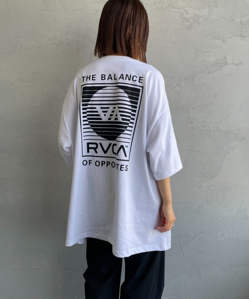 RVCA（ルーカ）の「[RVCA/ルーカ] BLINDER BOX バックプリント ショートスリーブTシャツ（Tシャツ/カットソー・レディース・ピンク/ホワイト/ブラック・M/L/XL）」の12枚目の写真