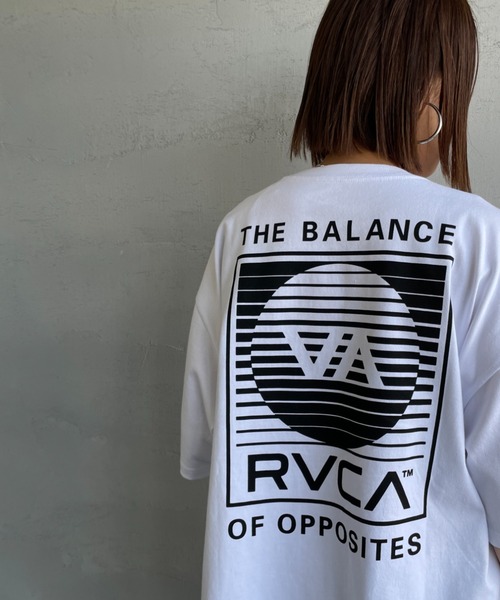 RVCA（ルーカ）の「[RVCA/ルーカ] BLINDER BOX バックプリント ショートスリーブTシャツ（Tシャツ/カットソー・レディース・ピンク/ホワイト/ブラック・M/L/XL）」の14枚目の写真