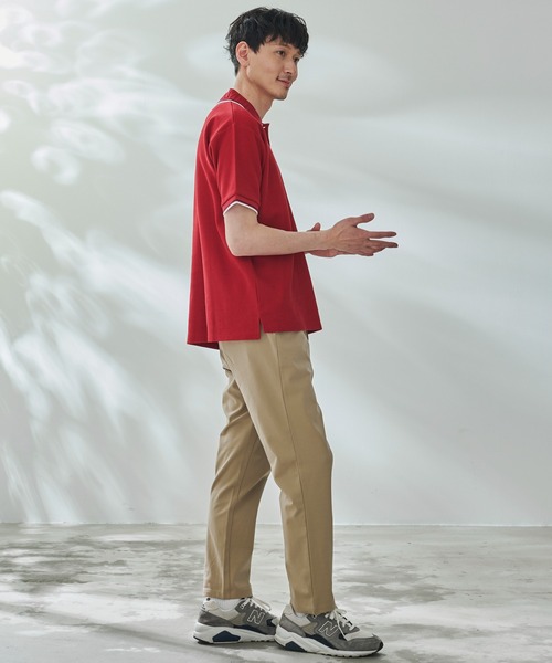 Arnold Palmer（アーノルドパーマー）の「シェア APエンボス ライン ポロシャツ（ポロシャツ・レディース・ホワイト/ダークネイビー/レッド/ブラック・LL/L/M/S/XS）」の18枚目の写真