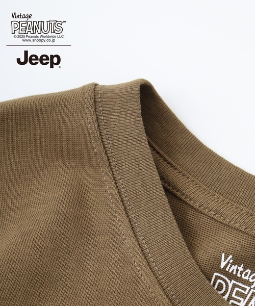 PEANUTS(ピーナッツ)の「PEANUTS×Jeep 半袖Tシャツ(Tシャツ/カットソー・メンズ・ホワイト系/ブラック/ベージュ/ホワイト系1/カーキ/ブラック系/マスタード/ブラック系1/ホワイト・S/LL/M/L)」の15枚目の写真