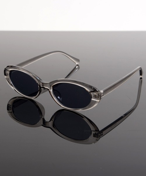 クリアブルーフレーム オーバル型サングラス 楽天市場】TWO POINT RIMLESS OVAL SUNGLASS(ツーポイント
