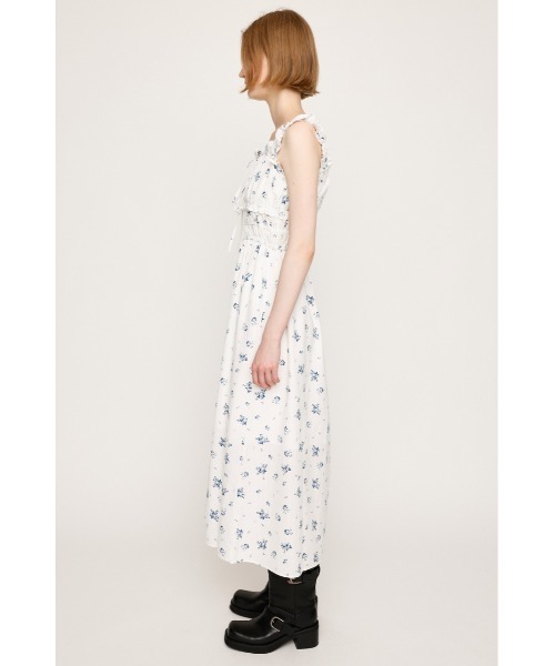 SLY（スライ）の「SUCKER CAMI DRESS サッカー キャミドレス キャミワンピース 夏服（ワンピース・レディース・ホワイト系その他2/ブラック/ブラック系その他2・FREE）」の16枚目の写真