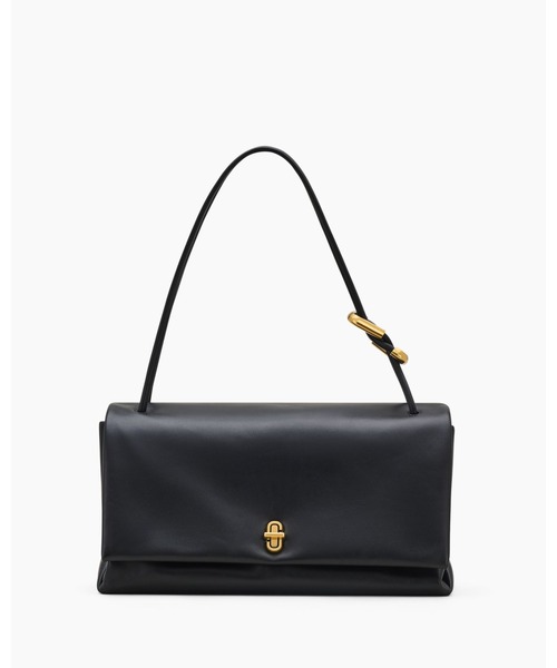MARC JACOBS レザー風ショルダーバッグ THE LARGE DUAL SHOULDER/ザ レザー デュアル ショルダー ラージ