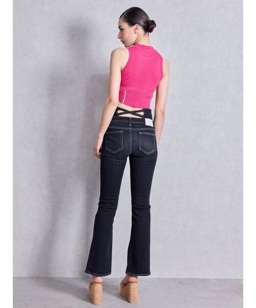 【ぴ】Glossy ホワイト クロップドトップ セット TOP SEVEN T7-S224 JIB WHITE | TOP to TOP ONLINE