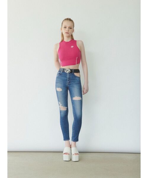 d.i.aの新品トップス アシンメトリーギャザー入りトップス - ブラック | ZARA Japan