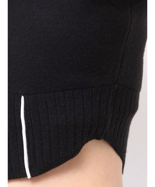 GYDA（ジェイダ）の「プチハイコルセットデザインニットトップス（ニット/セーター・レディース・オフホワイト/ブラック/ピンク・FREE）」の9枚目の写真