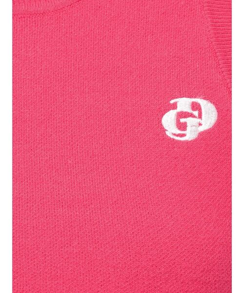 GYDA（ジェイダ）の「プチハイコルセットデザインニットトップス（ニット/セーター・レディース・オフホワイト/ブラック/ピンク・FREE）」の5枚目の写真