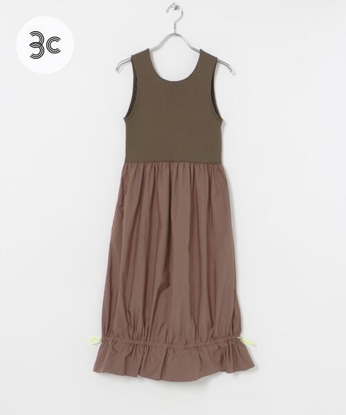 THE GOODLAND MARKET（ザグッドランドマーケット）の「cwtch　MULTIWAY KNIT TUNIC（チュニック・レディース・アイボリー/グレー/ブラウン・FREE）」の3枚目の写真