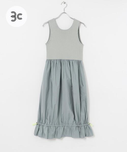 THE GOODLAND MARKET（ザグッドランドマーケット）の「cwtch　MULTIWAY KNIT TUNIC（チュニック・レディース・アイボリー/グレー/ブラウン・FREE）」の2枚目の写真