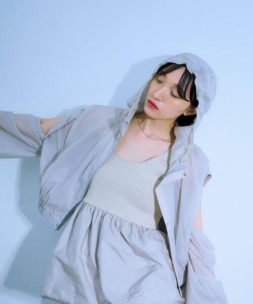 THE GOODLAND MARKET（ザグッドランドマーケット）の「cwtch　MULTIWAY KNIT TUNIC（チュニック・レディース・アイボリー/グレー/ブラウン・FREE）」の7枚目の写真