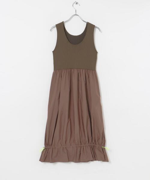 THE GOODLAND MARKET（ザグッドランドマーケット）の「cwtch　MULTIWAY KNIT TUNIC（チュニック・レディース・アイボリー/グレー/ブラウン・FREE）」の17枚目の写真