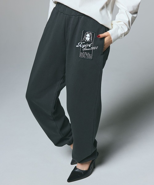 早い者勝ち X-girl FADED LOOSE SWEAT PANTS シルエット◎ X-girl｜X-girl/(U)FADED LOOSE SWEAT PT | Rakuten Fashion